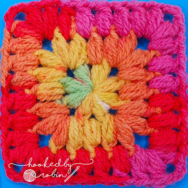 Puff Stitch Square