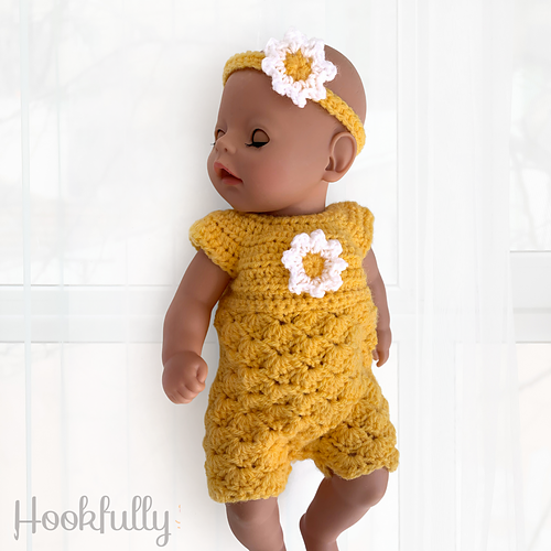 Oopsie daisy baby dolls romper