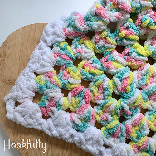 Granny Square Blanket - Rose Hudd