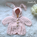 Bunny Hug Baby Coat pattern