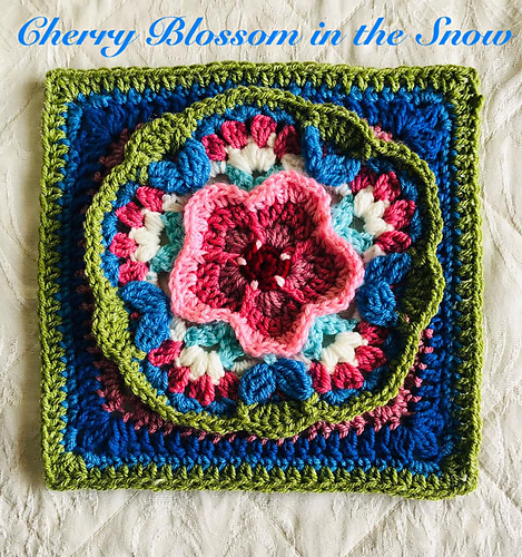 Cherry Blossom in the Snow - Made by Urooj Umar