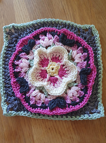 Cherry Blossom in the Snow - Made by Marianne Hjort