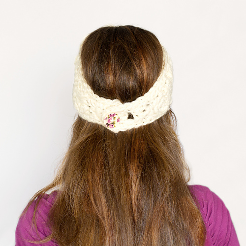 Charmfully Chunky Flower & Earwarmer photo 3