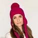 Pompom Beanie pattern 