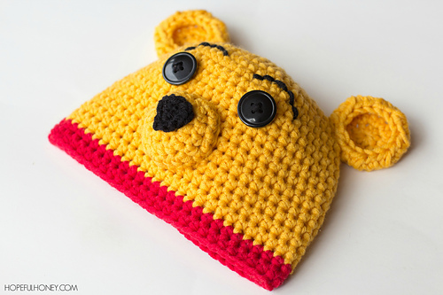 Winnie The Pooh Hat & Diaper Set photo 2