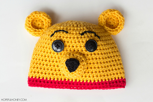 Winnie The Pooh Hat & Diaper Set photo 3