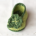 St Patricks Day Shamrock Baby Booties photo 4