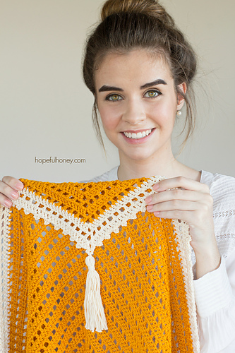 Honey Bird Triangle Scarf photo 3
