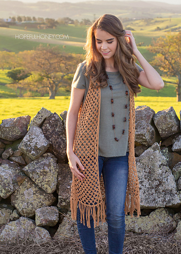 Whispering Birch Bohemian Vest photo 3