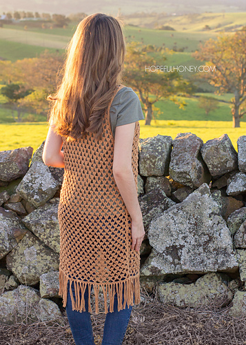 Whispering Birch Bohemian Vest photo 5