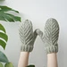 Growing rib mittens MINI pattern 