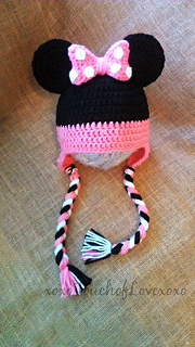 Ravelry: Minnie Mouse Hat pattern by Sheila Hunt