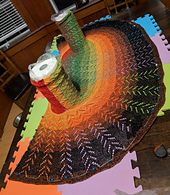 Saw someone else use paper towel rolls for the arms and thought it was clever 