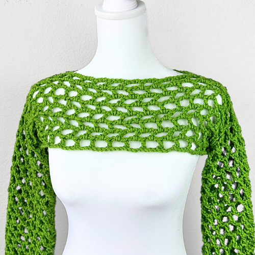 Enkel Meshshrug Top - Elyse Eades