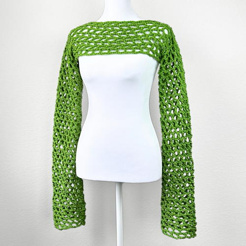 Enkel Meshshrug Top - Elyse Eades