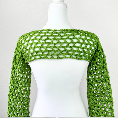 Enkel Meshshrug Top - Elyse Eades