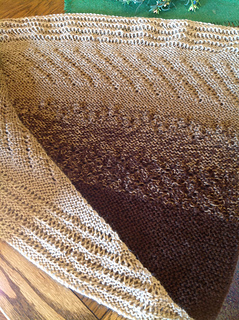 The final knit pre-block. 
