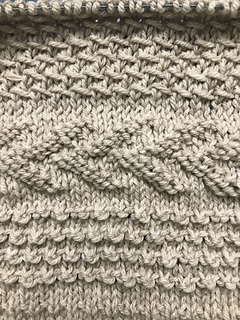 Installment 4: Pebble Stitch, Cuts Diagonal Variation, Tweed Stitch