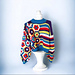 Izzy African Flower Sweater pattern 