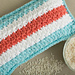 Mod Stripes Rice Bag pattern 