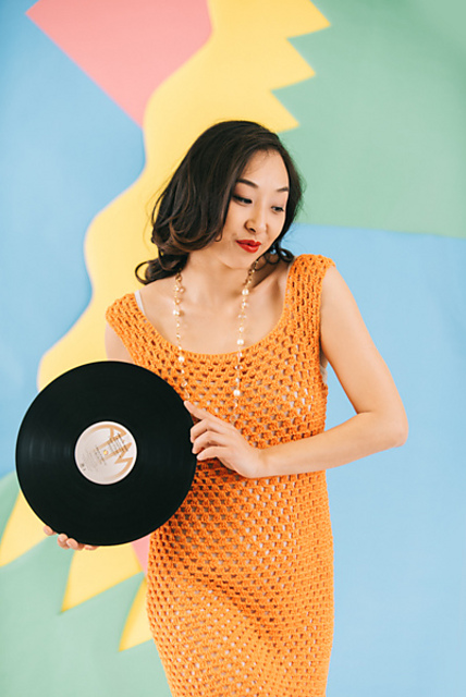 Era of Vinyl Dress