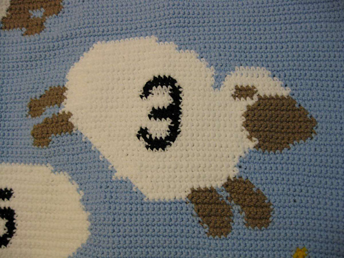 Counting Sheep Afghan #20005 photo 3