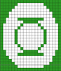 Ravelry: Green Lantern Logo Chart pattern by Iam 4MAN