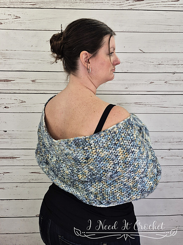 Blessed Bluebird Sweater Scarf photo 3