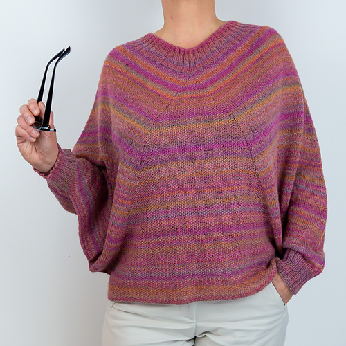 Ravelry: AKITA II Top Down Pullover pattern by ITO Yarn & Design