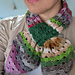 Chic Shelly Keyhole Scarf pattern 