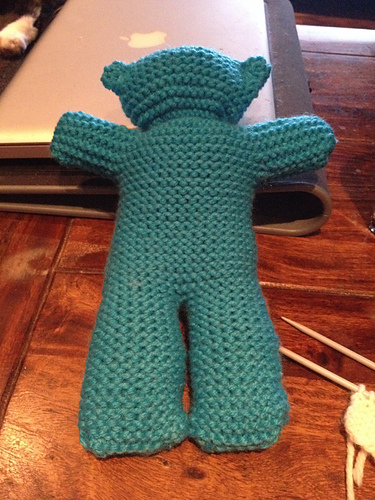 Strikke Bamse - Ihnaya