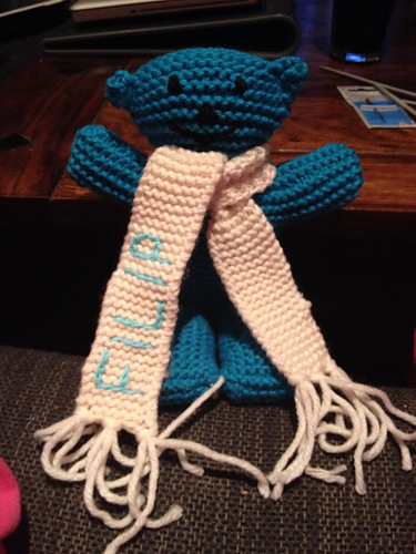 Strikke Bamse - Ihnaya