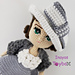 PETUNIA crochet doll pattern