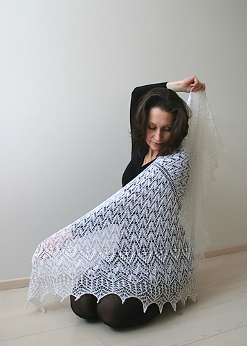 Firebird Shawl (Шаль "Жар-птица") photo 6