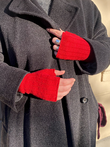 Clear.knits håndledsvarmere