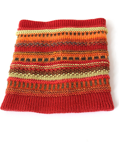 Terracotta Hat and Snood photo 5