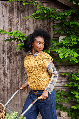 Corn Husk Vest