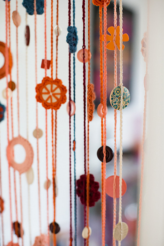 Caroline Door Curtain - Lucy Williams | Inside Crochet