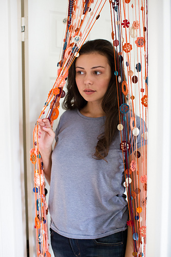 Caroline Door Curtain - Lucy Williams | Inside Crochet