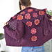 Awesome Blossom Zip Hoodie pattern