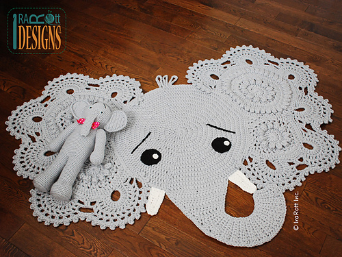 Josefina and Jeffery Elephant Rug 다른 모습 6