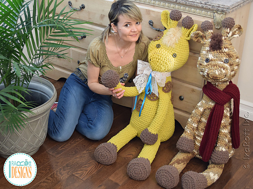 Ravelry: Rusty the Giraffe Big Amigurumi pattern by Ira Rott