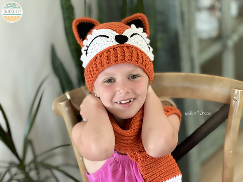 The-Artful-Fox-Hat-and-Scarf-
