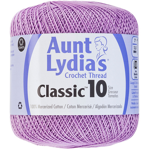 Ravelry: Aunt Lydia's Classic 10 Crochet Thread