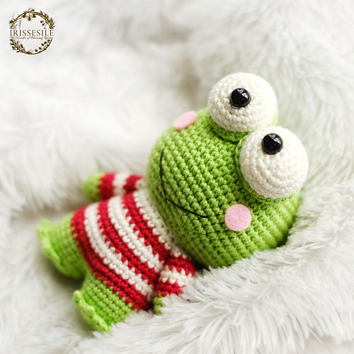 Keroppi amigurumi - Cecilia from Irissesile