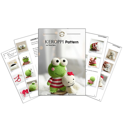 Keroppi amigurumi - Cecilia from Irissesile