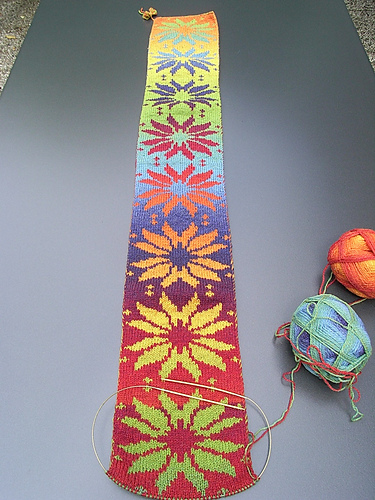 Ravelry: Doubleknitting scarf charts II pattern by Kalinumba
