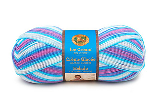 Lion Brand Ice Cream Big Scoop Yarn-Blueberry : : Home