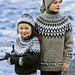 Lopi 12-33 & 12-34 - Pullover, Mittens & Hat pattern 