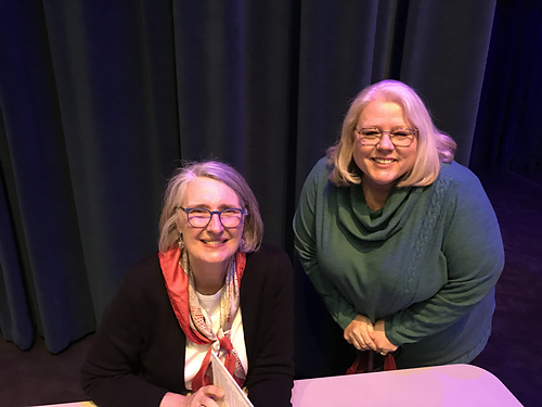 Meeting my muse, Louise Penny! 12/4/18